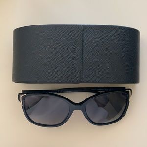 Prada Black Cat Eye Sunglasses